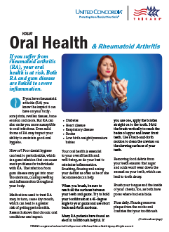 Your Oral Health and Rheumatoid Arthritis