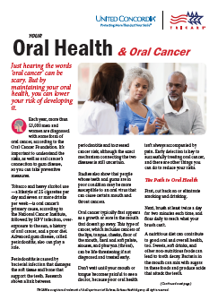 Your Oral Health and Oral Cancer