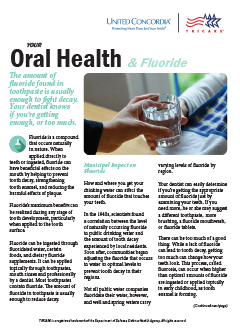 Fluoride and Your Oral Health
