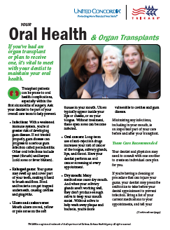 Your Oral Health and Organ Transplants